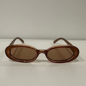 Le Specs - Outta Love Sunglasses in Caramel